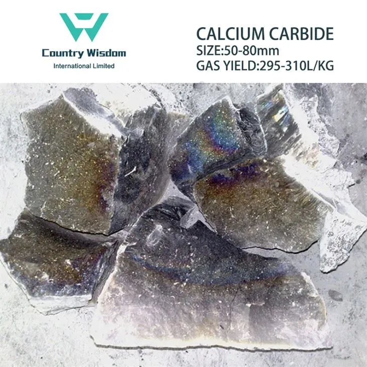 Calcium Carbide 50-80mm 50/100kg Drum