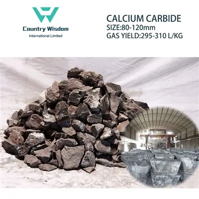Anorganska kemična proizvodnja acetilen plin kalcijev karbid 80-120 mm za varjenje CAS: 75-20-7