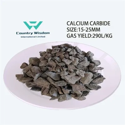 Kitajska tovarna kalcijevega karbida15-25mm